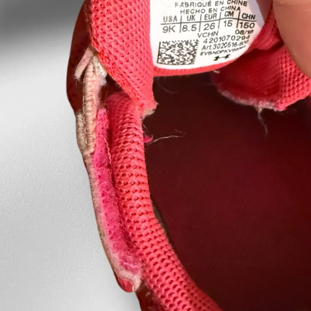 Under‎ Armour Pink Athletic Shoes